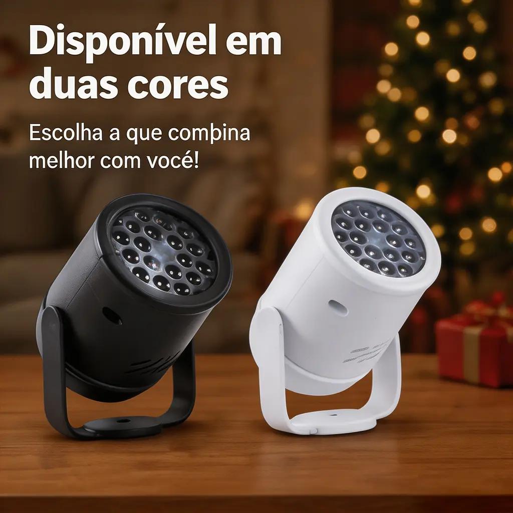 Projetor Mágico de Natal e Ano Novo 3D™ + BRINDE HOJE: Extensão de 5 metros