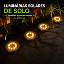 Luzes Solares para Jardim com 8 LEDs À prova d'água IP65 - Para Gramado, Interior, Pátio, Decoração 🔥
