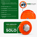 Carretel Automático para Cortador de Grama Universal + BRINDE HOJE: Óculos de proteção
