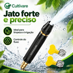 Bico de Alta Pressão 3 em 1 para Mangueira + BRINDE HOJE: Mangueira Reforçada de 10M