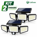 Refletor Solar LumenPro™ com 210 LEDs, Sensor de Movimento e À Prova D'água IP65 - POR TEMPO LIMITADO🔥