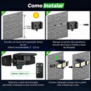 Refletor Solar LumenPro™ com 210 LEDs, Sensor de Movimento e À Prova D'água IP65 - POR TEMPO LIMITADO🔥