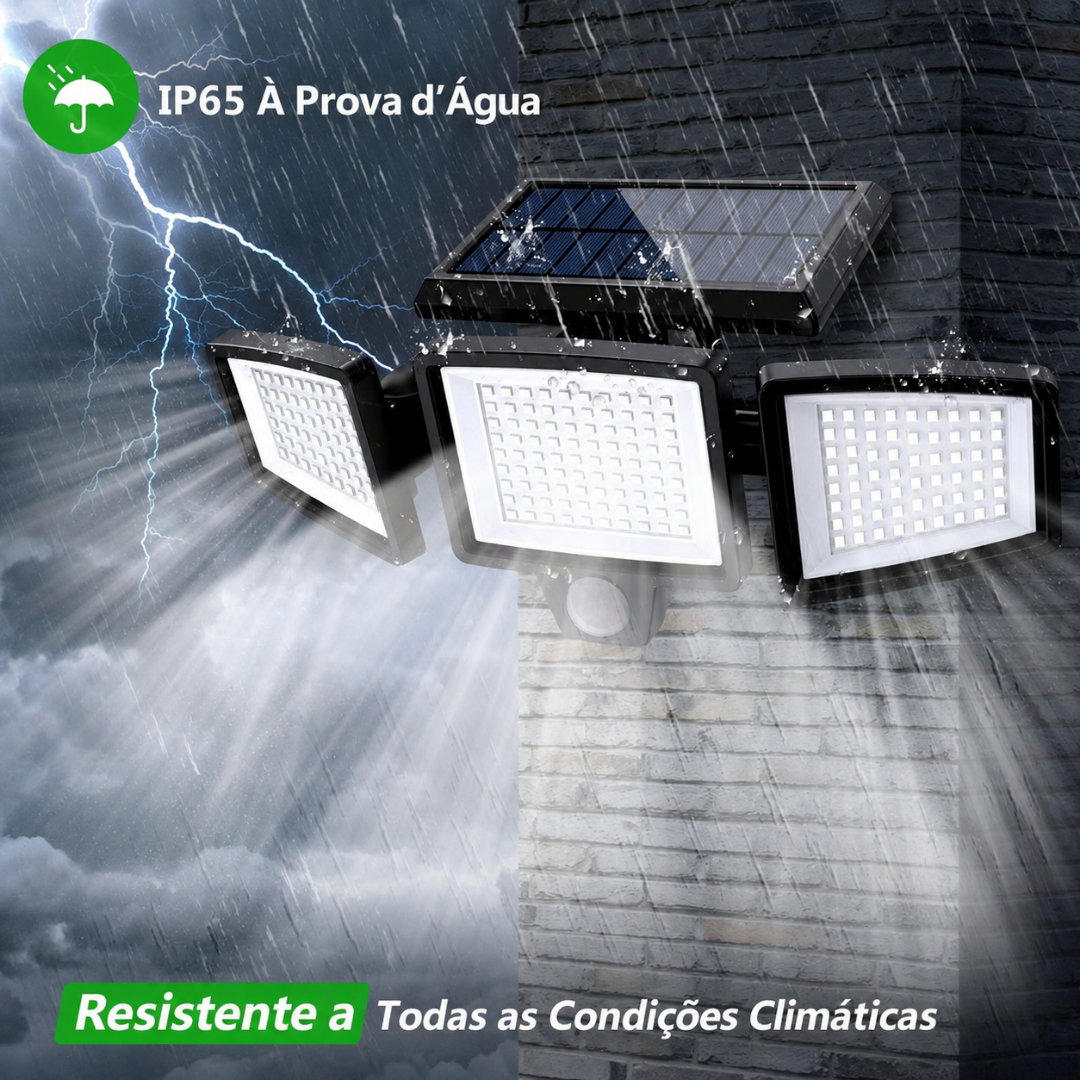 Refletor Solar LumenPro™ com 210 LEDs e À Prova D'água IP65 - POR TEMPO LIMITADO🔥
