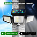 Refletor Solar LumenPro™ com 210 LEDs, Sensor de Movimento e À Prova D'água IP65 - POR TEMPO LIMITADO🔥