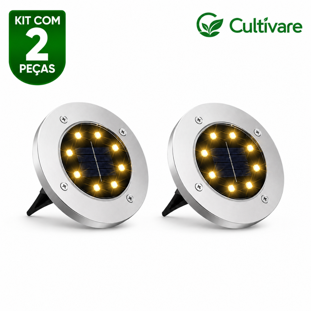 Luzes Solares para Jardim com LEDs Premium À prova d'água IP65 - POR TEMPO LIMITADO🔥