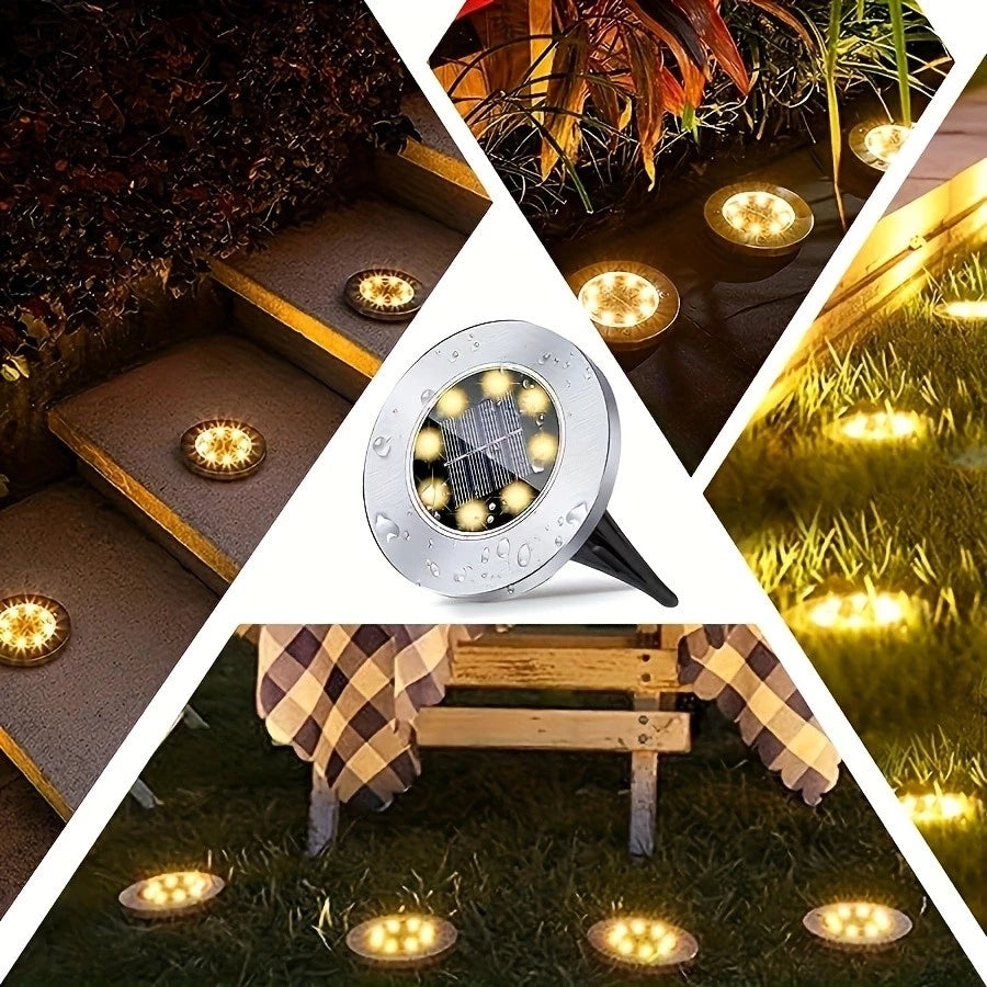 Luzes Solares para Jardim com LEDs Premium À prova d'água IP65 - POR TEMPO LIMITADO🔥