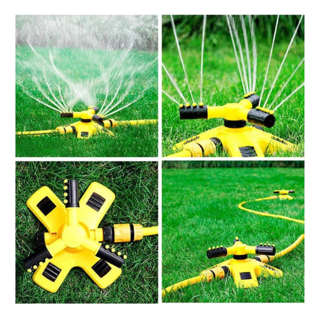 Aspersor Irrigador 360° Para Jardim Gramado Esguicho Para Irrigação Anti Seca Agro