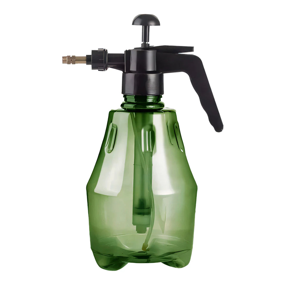 Pulverizador Manual Com Pressão 1 Litro Limpeza Jardim Lava Carro Moto
